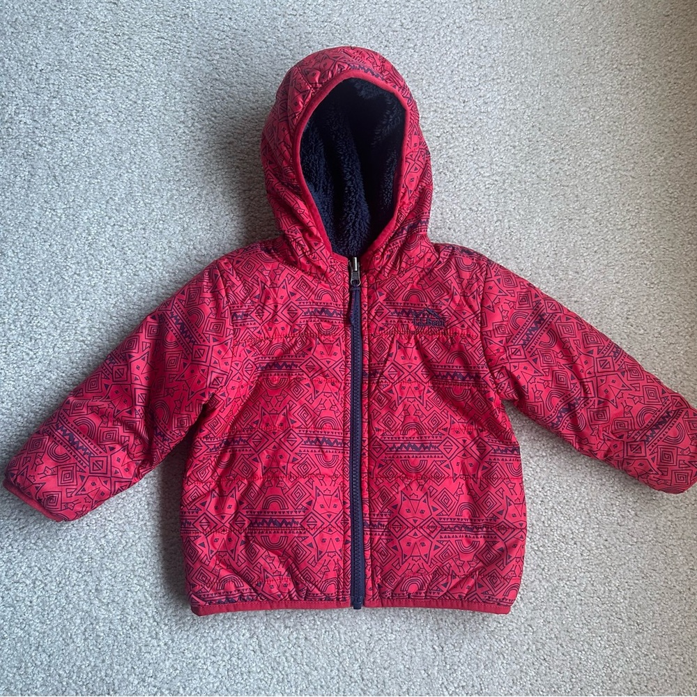 LL Bean reversible Mountain Bound winter coat size 12-18mo!